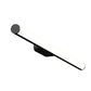 SONNEMAN Fino 18" 1-Light LED 3000K Satin Black Optical Acrylic Shade Vanity Bath Bar Lighting