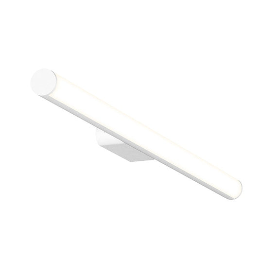 SONNEMAN Fino 18" 1-Light LED 3000K Satin White Optical Acrylic Shade Vanity Bath Bar Lighting