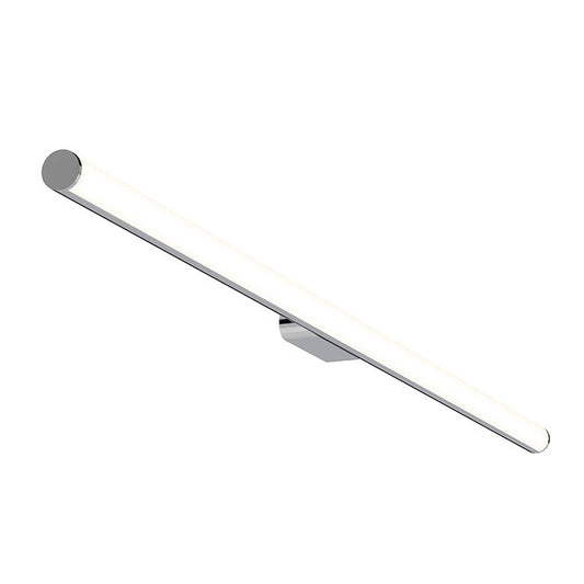SONNEMAN Fino 32" 1-Light LED 3000K Polished Chrome Optical Acrylic Shade Vanity Bath Bar Lighting