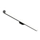 SONNEMAN Fino 32" 1-Light LED 3000K Satin Black Optical Acrylic Shade Vanity Bath Bar Lighting