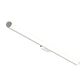 SONNEMAN Fino 32" 1-Light LED 3000K Satin Chrome Optical Acrylic Shade Vanity Bath Bar Lighting