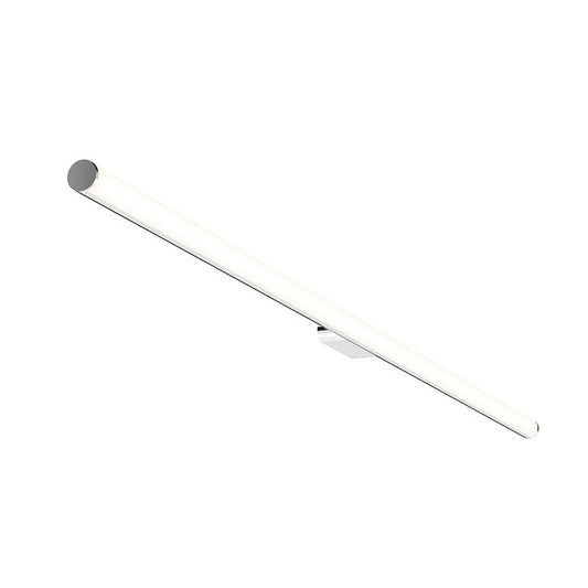 SONNEMAN Fino 40" 1-Light LED 3000K Satin Chrome Optical Acrylic Shade Vanity Bath Bar Lighting