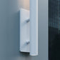 SONNEMAN Flue 30" 2-Light LED Textured White Aluminum Shade Wall Sconce
