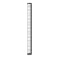SONNEMAN Gessato 40" 1-Light LED Satin Black Optical Acrylic Shade Vanity Bath Bar Lighting