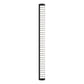 SONNEMAN Gessato 40" 1-Light LED Satin Black Optical Acrylic Shade Vanity Bath Bar Lighting