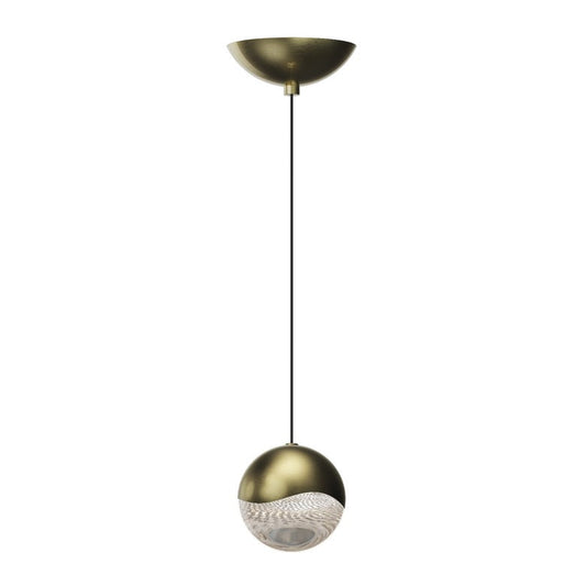 SONNEMAN Grapes Single Large LED Brass Dome Canopy Pendant Light