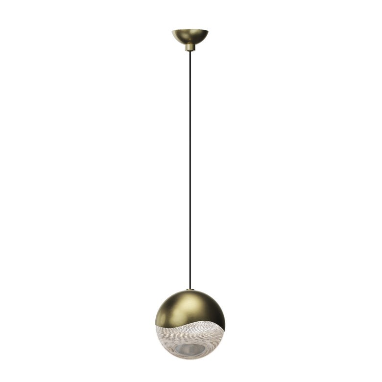 SONNEMAN Grapes Single Large LED Brass Micro-Dome Canopy Pendant Light