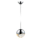 SONNEMAN Grapes Single Medium LED Polished Chrome Micro-Dome Canopy Pendant Light