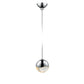 SONNEMAN Grapes Single Small LED Polished Chrome Micro Dome Canopy Pendant Light