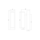 SONNEMAN Haim 1-Light Single Textured White Without Uplight Wall Sconce