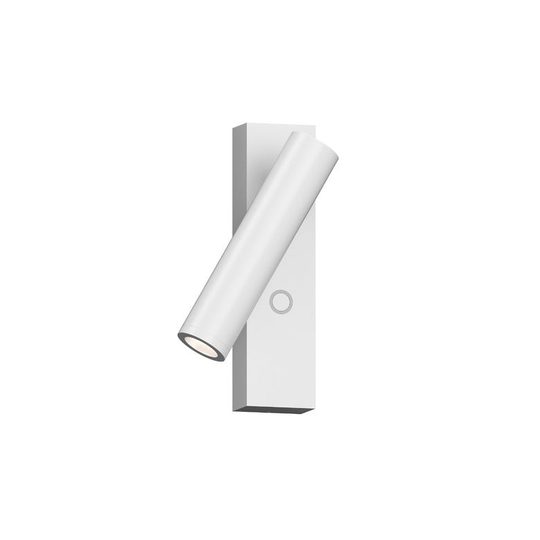 SONNEMAN Haim 1-Light Single Textured White Without Uplight Wall Sconce