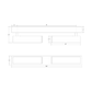 SONNEMAN Haim 2-Light LED Textured White Aimable Double Wall Lamp