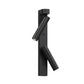 SONNEMAN Haim 3-Light Double Textured Black With Uplight Wall Sconce
