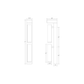 SONNEMAN Haim 3-Light Double Textured White With Uplight Wall Sconce