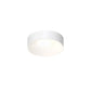 SONNEMAN Ilios 10" 1-Light LED Satin White Frosted Acrylic Shade Surface Flush Mount Lighting