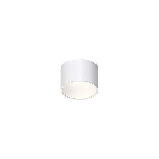 SONNEMAN Ilios 6" 1-Light LED Satin White Frosted Acrylic Shade Surface Flush Mount Lighting