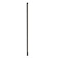 SONNEMAN Keel 1-Light LED Satin Black Optical Acrylic Shade Linear Wall Lamp