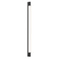 SONNEMAN Keel 28" 1-Light LED 3000K Satin Black Optical Acrylic Vanity Bath Bar Lighting