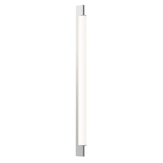SONNEMAN Keel 28" 1-Light LED Bright Satin Aluminum Optical Acrylic Vanity Bath Bar Lighting