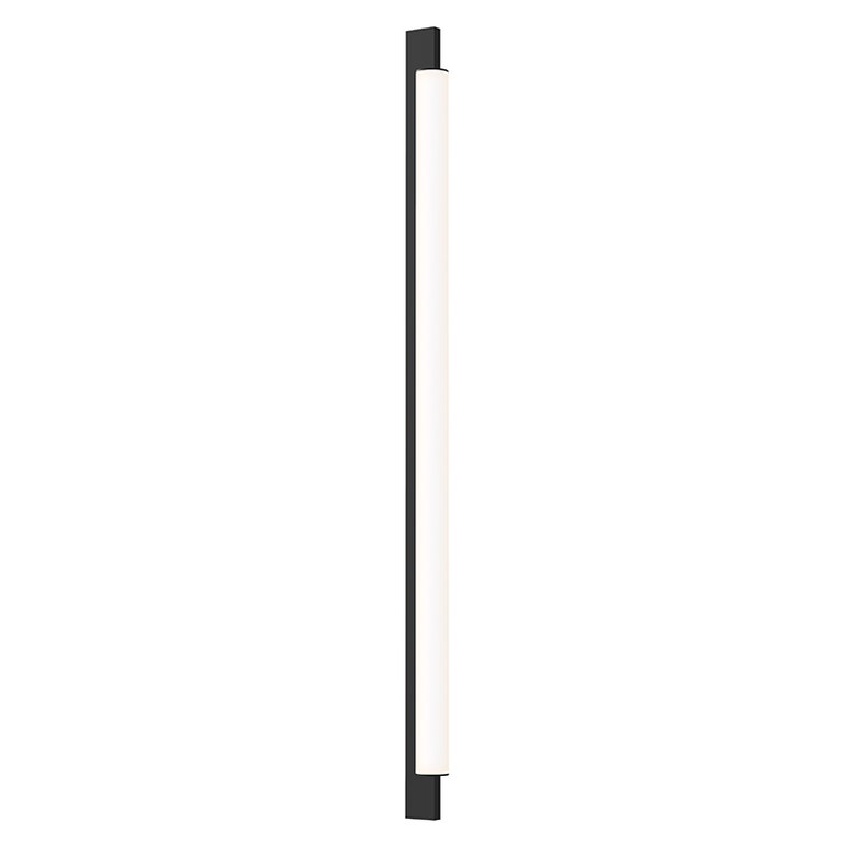 SONNEMAN Keel 36" 1-Light LED 3000K Satin Black Optical Acrylic Vanity Bath Bar Lighting