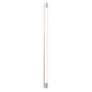 SONNEMAN Keel 36" 1-Light LED Bright Satin Aluminum Optical Acrylic Vanity Bath Bar Lighting