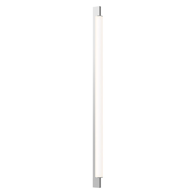SONNEMAN Keel 36" 1-Light LED Bright Satin Aluminum Optical Acrylic Vanity Bath Bar Lighting