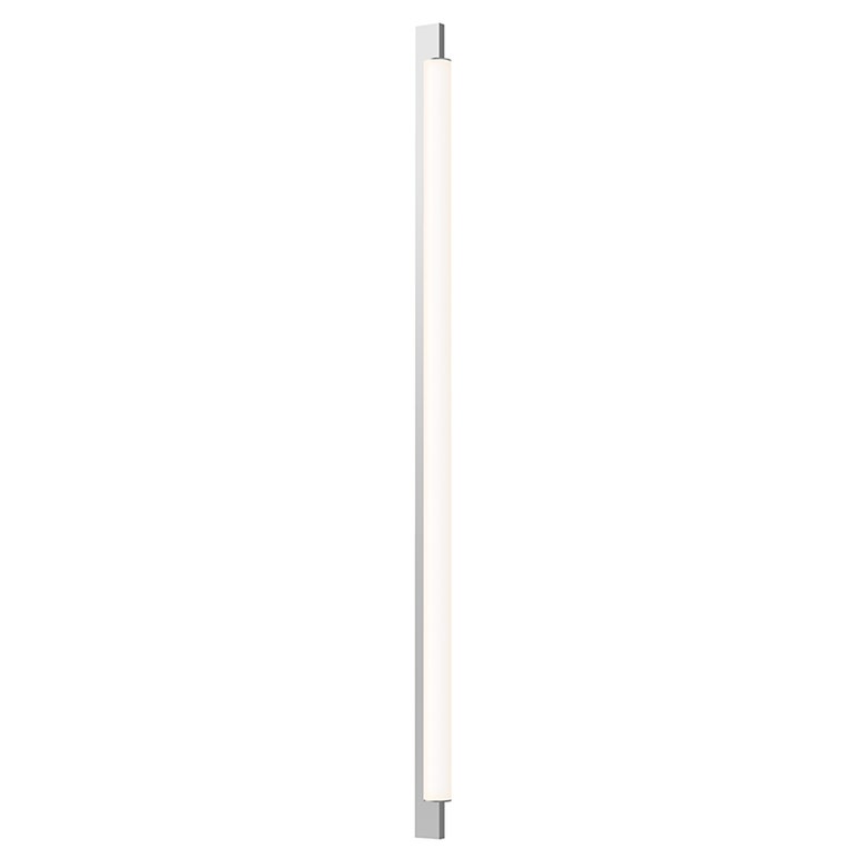 SONNEMAN Keel 44" 1-Light LED Bright Satin Aluminum Optical Acrylic Vanity Bath Bar Lighting