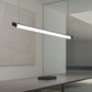 SONNEMAN Keel 44" 1-Light LED Satin Black Linear Suspension Pendant Light With 20FT Cord Length