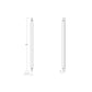 SONNEMAN Keel 44" 1-Light LED Satin Black Optical Acrylic Vanity Bath Bar Lighting
