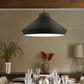 SONNEMAN Koma Meiji 1-Light E26 Base Satin Black Pendant Light