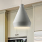 SONNEMAN Koma Taisho 1-Light E26 Base Satin White Pendant Light