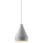 SONNEMAN Koma Taisho 1-Light GU24 Base Bright Satin Aluminum Pendant Light