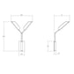 SONNEMAN Leaf 2-Light LED Satin White Aluminum Shade Wall Sconce