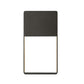 SONNEMAN Light Frames Integral LED Textured Bronze Aluminum Shade Downlight Wall Sconce