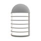 SONNEMAN Lighthouse 1-Light LED Short Textured Gray Optical Acrylic Shade Wall Sconce