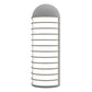 SONNEMAN Lighthouse 1-Light LED Standard Textured Gray Optical Acrylic Shade Wall Sconce