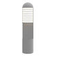 SONNEMAN Lighthouse 1-Light LED Textured Gray Optical Acrylic Shade Wall Sconce
