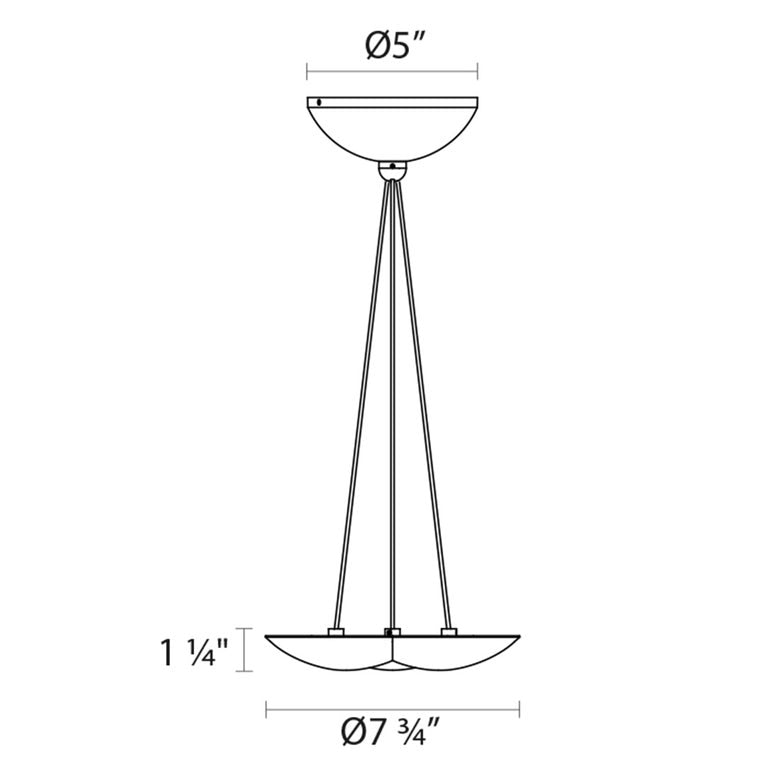 SONNEMAN Little Cloud LED Bulb Textured White Uplight Pendant Light With 10' Cord Length