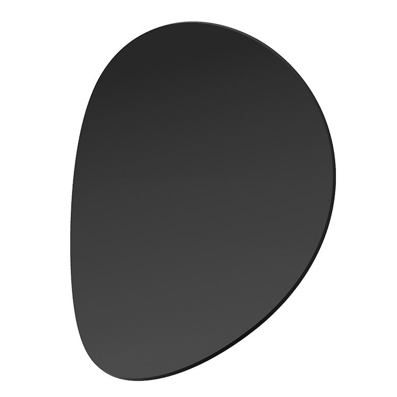 SONNEMAN Malibu Discs 14" 2-Light LED Satin Black Aluminum Shade Wall Sconce