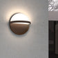 SONNEMAN Mezza Cupola 8" 1-Light LED Textured Bronze Aluminum Shade Wall Sconce