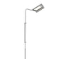 SONNEMAN Morii 1-Light LED Bright Satin Aluminum Right Orientation Wall Lamp