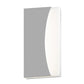 SONNEMAN Nami Integral LED Textured Gray Aluminum With Optical Acrylic Shade Wall Sconce