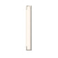 SONNEMAN New Edge 32" 1-Light LED Satin Nickel White Etched Glass Shade Vanity Bath Bar Lighting