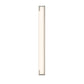 SONNEMAN New Edge 40" 1-Light LED Satin Nickel White Etched Glass Shade Vanity Bath Bar Lighting