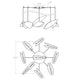 SONNEMAN Papillons 9-Light LED Swag Chandelier With Satin White Shade Finish