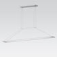 SONNEMAN Perfile 40" 1-Light LED Satin White Linear Suspension Pendant Light