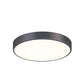 SONNEMAN Pi 16" Round LED Black Bronze Metal and Acrylic Shade Surface Flush Mount Lighting
