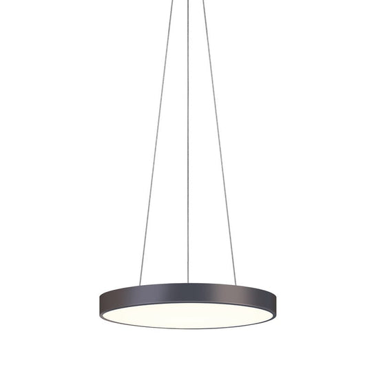 SONNEMAN Pi 20" LED 3000K Black Bronze Round Pendant Light With 20' Cord Length