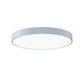 SONNEMAN Pi 24" Round LED 3500K Satin White Metal and Acrylic Shade Surface Flush Mount Lighting