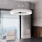 SONNEMAN Pi 30" LED 3000K Satin White Round Ring Pendant Light With 6' Cord Length